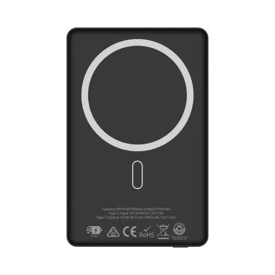 Bryan Slim 5000mAh 15W Fast Charging MagSafe Power Bank