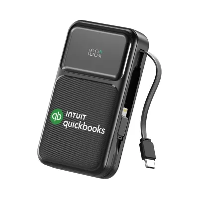Brunswick 10000mAh 22.5W Fast Charging Cable Power Bank