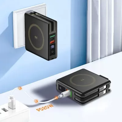 Samson 10000mAh Fast Charging Magnetic Travel Charger