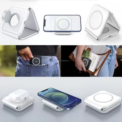 Balley Pro 3-in-1 15W Magnetic Wireless Charger