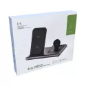 Haines 3-in-1 15W Magnetic Wireless Charger with USB Adaptor