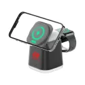 Lamar 4-in-1 15W Magnetic Wireless Charger with Wall Adaptor