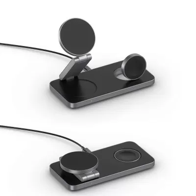 Rodgers 3-in-1 15W Magnetic Wireless Charging Station
