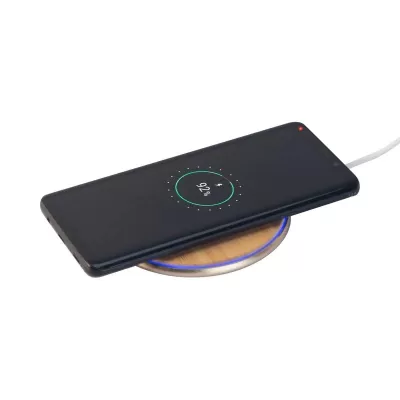 Danby Pro 15W Fast Charging Bamboo Wireless Charger