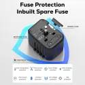 Fendi 20W Fast Charging International Travel Adaptor