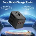 Fendi 20W Fast Charging International Travel Adaptor