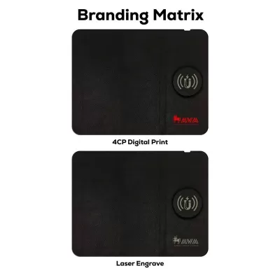 Lawton 15W Foldable Magnetic Wireless Charging Mouse Mat