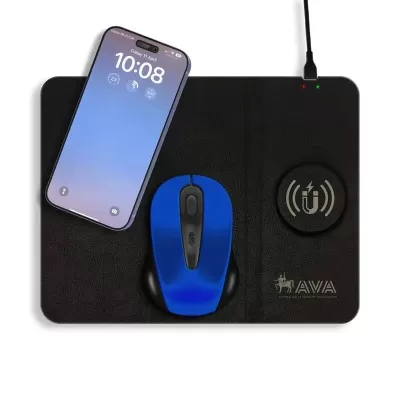 Lawton 15W Foldable Magnetic Wireless Charging Mouse Mat