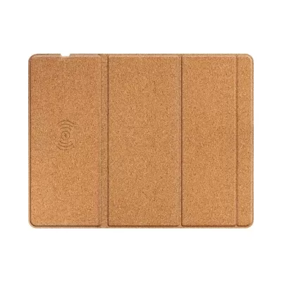 Oaky 15W Foldable Cork Wireless Charging Mouse Mat