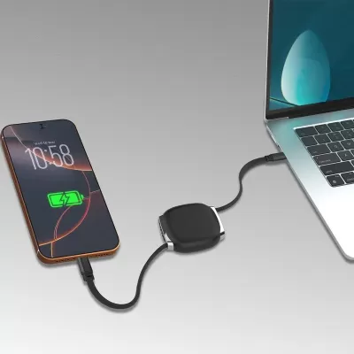 Paulo 240W Fast Charging Retractable Cable
