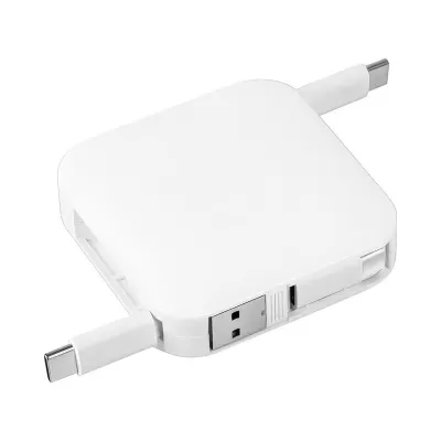 Avola Fast Charging Retractable Cable with Phone Stand