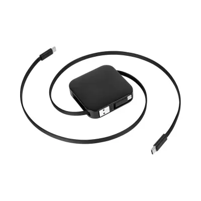 Avola Fast Charging Retractable Cable with Phone Stand