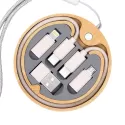Coburg Pro 15W Bamboo Cable Kit with Wireless Charger