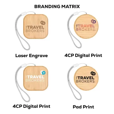 Coburg Pro 15W Bamboo Cable Kit with Wireless Charger