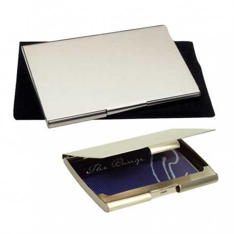 card business holder pocket branded