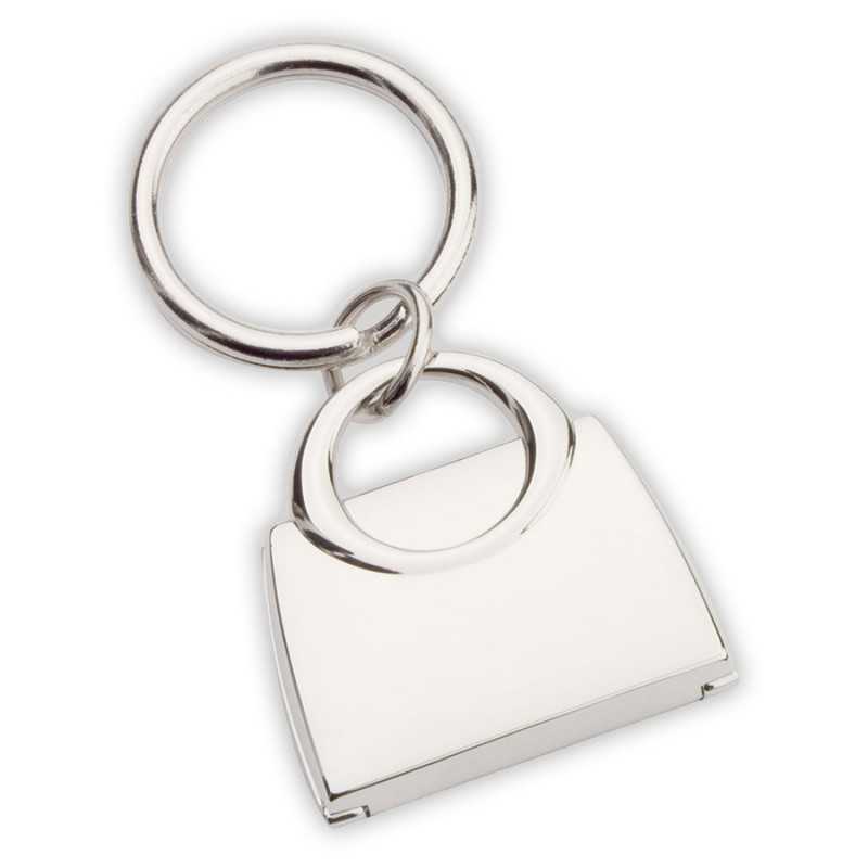 Handbag Keyring Branded Promotional Metal Keyrings 8997