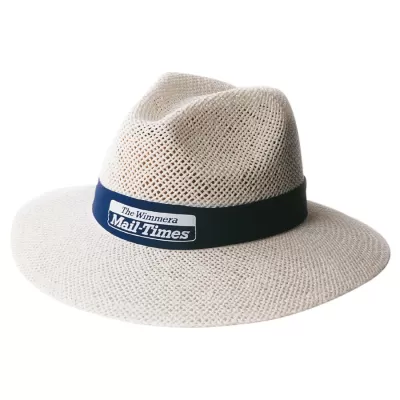 branded Madrid Style String Straw Hat, from our range of promotional Straw Hats