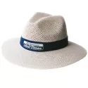 branded Madrid Style String Straw Hat - Material under brim, from our range of promotional Straw Hats