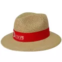 branded Natural Madrid Style String Straw Hat, from our range of promotional Straw Hats