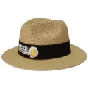 branded Madrid Style String Straw Hat with Lining, from our range of promotional Straw Hats