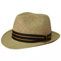 branded Fedora Style String Straw Hat, from our range of promotional Straw Hats
