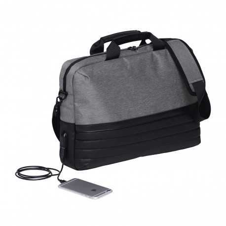 branded Wired Brief Bag, from our range of promotional Conference Bags & Satchels