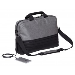branded Wired Brief Bag, from our range of promotional Conference Bags & Satchels