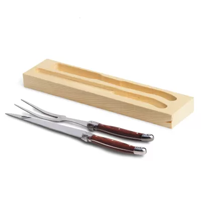 branded Bordeaux Carving Set, from our range of promotional BBQ Sets