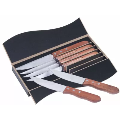 branded Steak Knife 6 pcs Set, from our range of promotional BBQ Sets