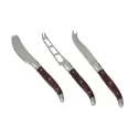 branded Bordeaux Cheese Knife 3 pcs Set, from our range of promotional Cheese Sets