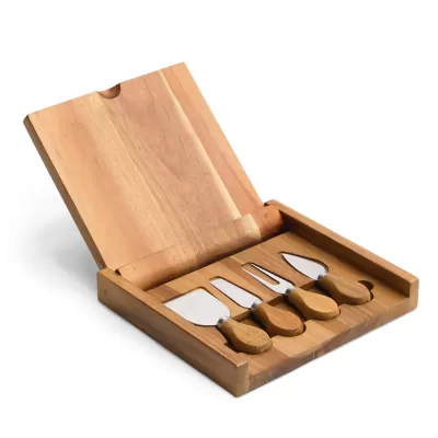 branded Clamshell Cheese Board, from our range of promotional Cheese Sets