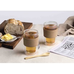 branded Kafe Double Walled Glass Set, from our range of promotional Glassware Gift Sets