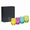 branded Festa Wine Glass Set, from our range of promotional Glassware Gift Sets