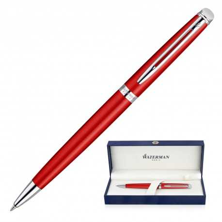 branded Waterman Red Hemisphere Ballpoint Pen, from our range of promotional Executive Pens
