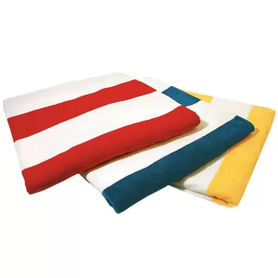 branded Striped Towel, from our range of promotional Beach Towels