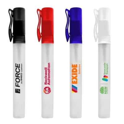 branded 10ml Hand Sanitiser Spray, from our range of promotional Hand Sanitisers & Wipes