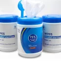 branded 60 Antibacterial Cleaning Wipes, from our range of promotional Hand Sanitisers &amp; Wipes