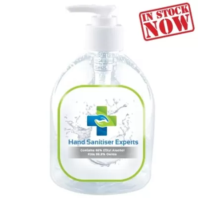 branded 500ml - 75% Antibacterial Hand Sanitiser Gel, from our range of promotional Hand Sanitisers & Wipes