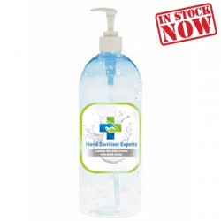 Hand Sanitisers & Wipes  - 1 Litre - 75% Antibacterial Hand Sanitiser Gel
