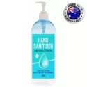 branded 1 Litre - 75% Australian Made Antibacterial Hand Sanitiser Gel, from our range of promotional Hand Sanitisers &amp; Wipes