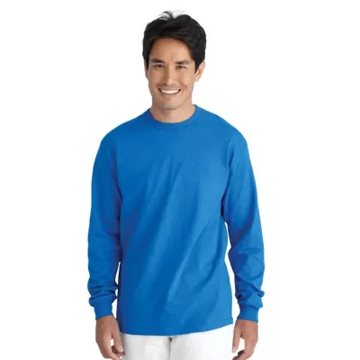 branded Ultra Cotton Adult Long Sleeve T-Shirt, from our range of promotional Men's Promotional T Shirts