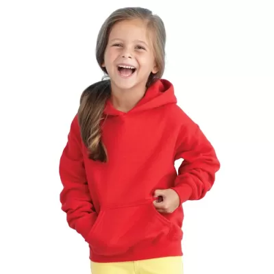 branded Heavy Blend Youth Hooded Sweatshirt, from our range of promotional Fleece Tops