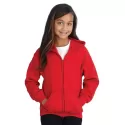 branded Heavy Blend Youth Full Zip Hooded Sweatshirt, from our range of promotional Fleece Tops