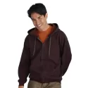 branded Heavy Blend Vintage Classic Adult Full Zip Hooded Sweatshirt, from our range of promotional Fleece Tops