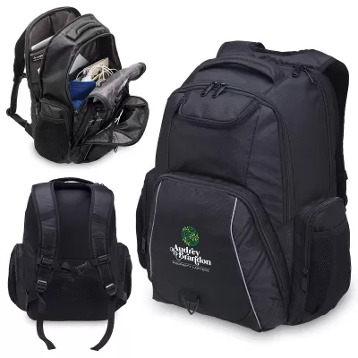 branded Fortress Laptop Backpack, from our range of promotional Computer Laptop Bags & Backpacks