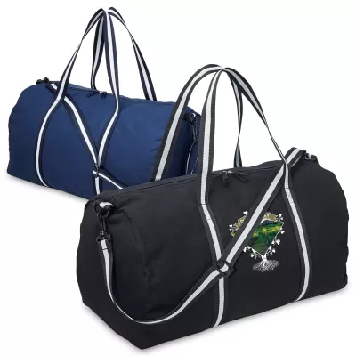 branded Canvas Duffle, from our range of promotional Sports Bags & Duffle Bags