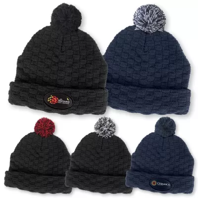 branded Pom Pom Beanie, from our range of promotional Beanies
