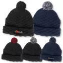 branded Pom Pom Beanie, from our range of promotional Beanies
