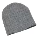 branded Heather Cable Knit Beanie, from our range of promotional Beanies