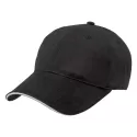 branded Premium Soft Sandwich Peak Cap, from our range of promotional Caps